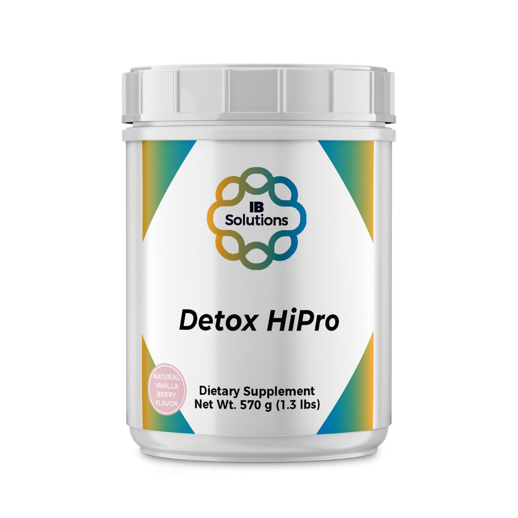 Detox HiPro - 570 g - Vanilla Berry flavored powder - IBSolutions Meth